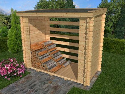 Zásobník na dříví Woodshed
