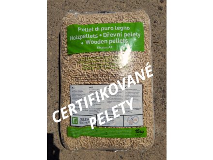 Pelety smrkové ENplus A1 975kg