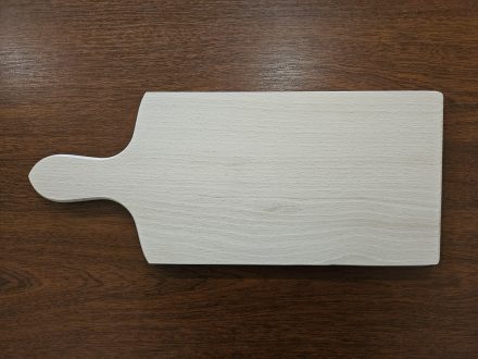 Dřevěné prkénko s úchytem na zeleninu